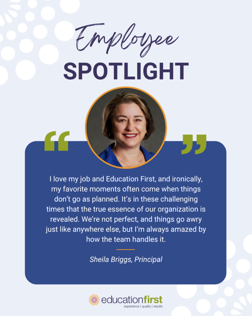 Professional employee spotlight - Sheila Briggs